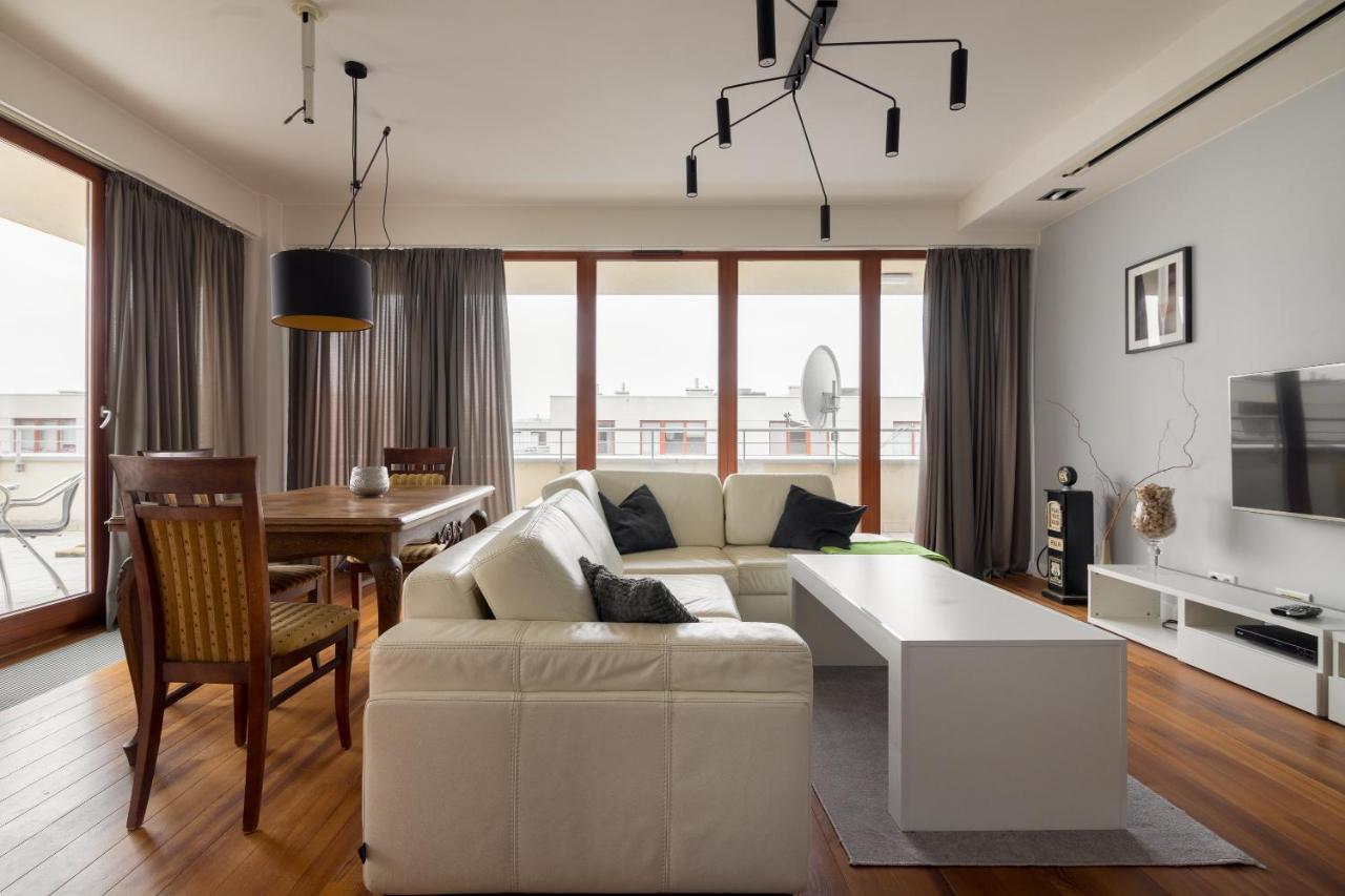 Hlonda Deluxe Apartment With Terrace Varšava Exteriér fotografie