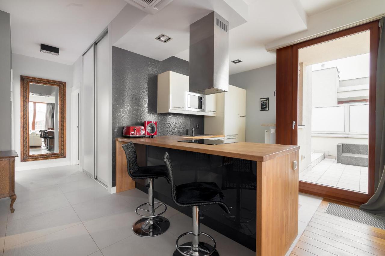 Hlonda Deluxe Apartment With Terrace Varšava Exteriér fotografie